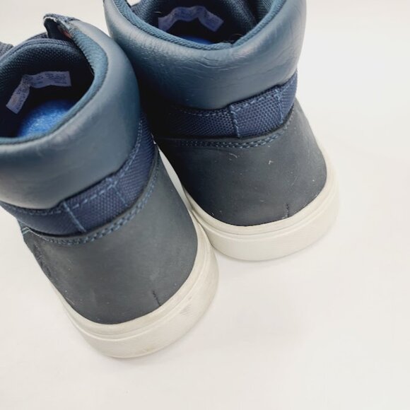 Timberland Men’s Navy Blue Mid Top Sneakers Size 8.5 - Picture 4 of 8